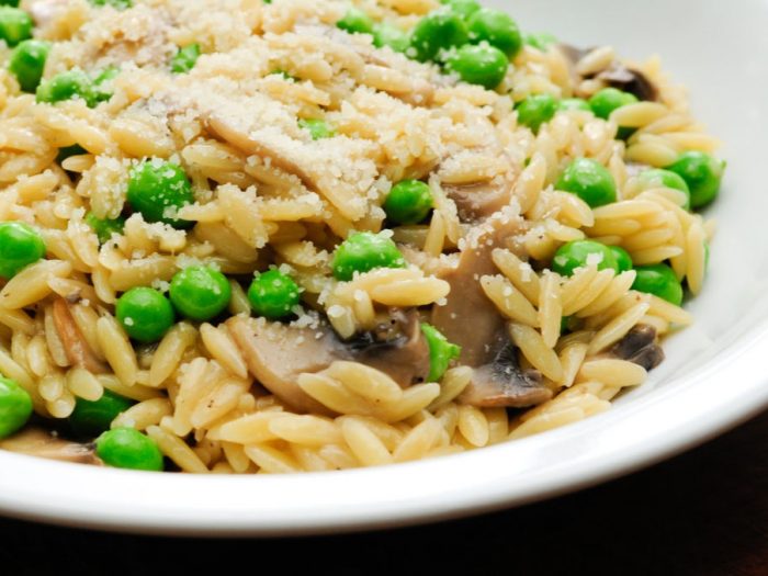 Orzo with Peas Orzo with Peas
